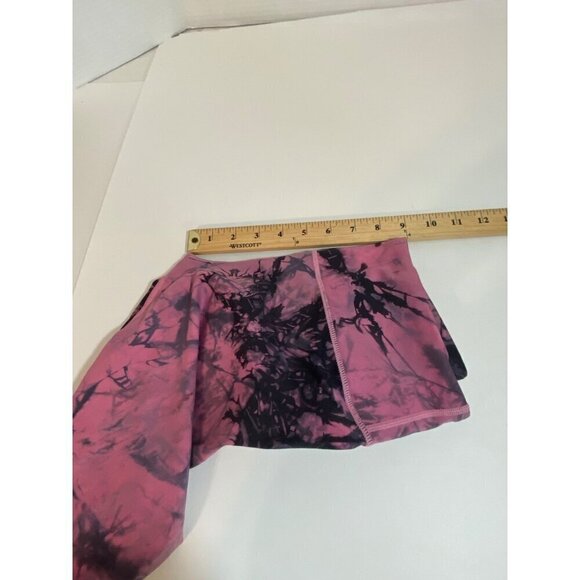 Yelete Active Pink Tye Die Cropped Athletic Leggings Pants Women’s Size Small. - Picture 5 of 6